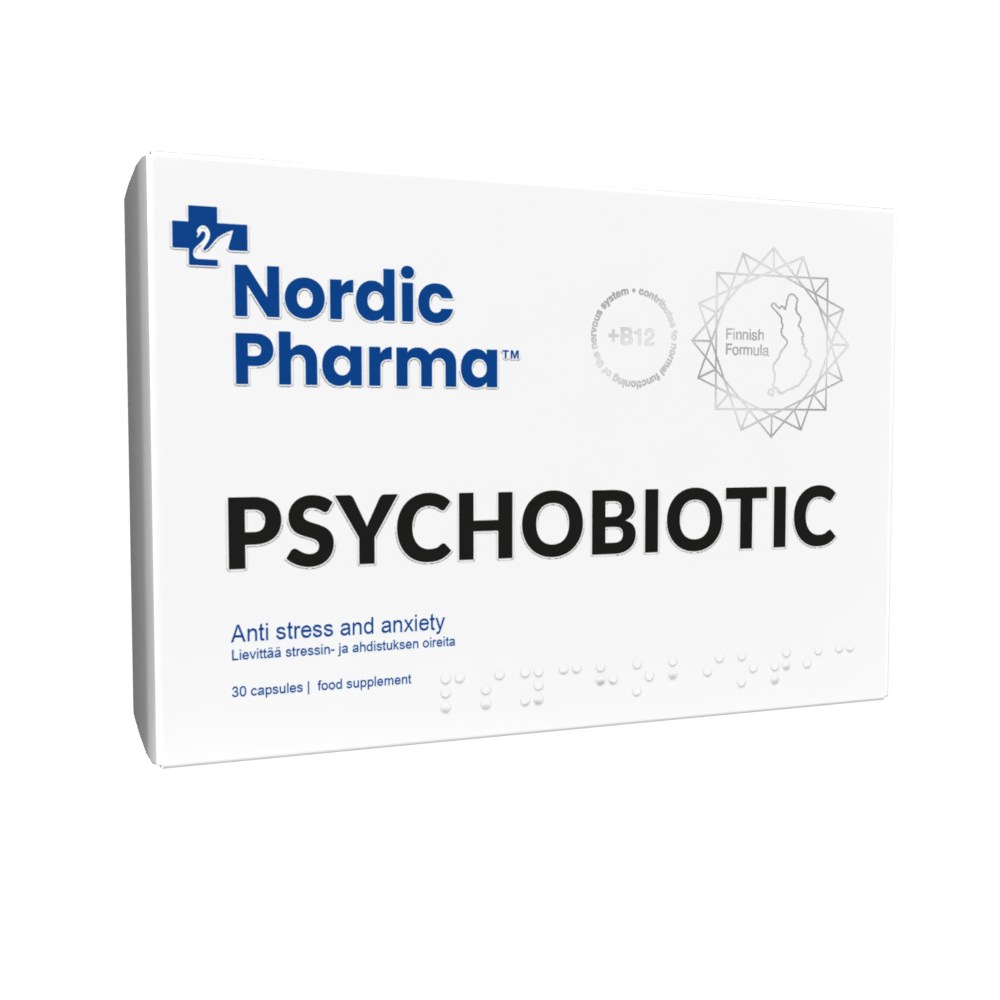 psychobiotic product visual nordic pharma